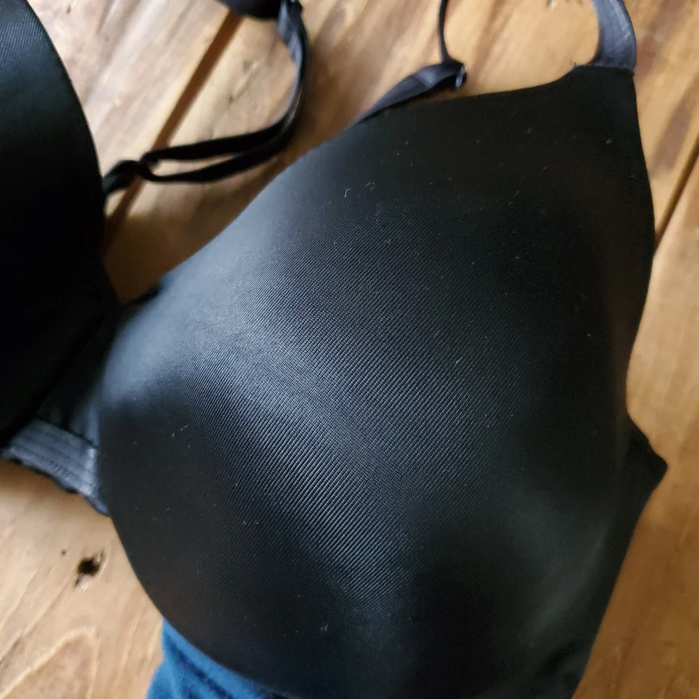 Bali One Smooth & Concealing Underwire Bra Black Women's Size 38C